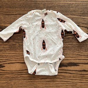 Kate Quinn rocket print onesie